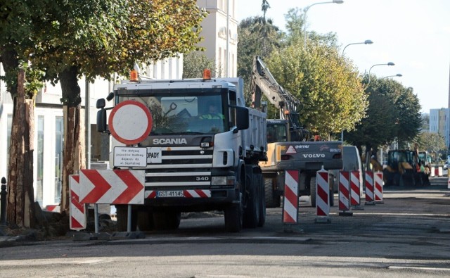 Remont ulicy Sikorskiego w Grudziądzu ma się zakończyć do połowy grudnia