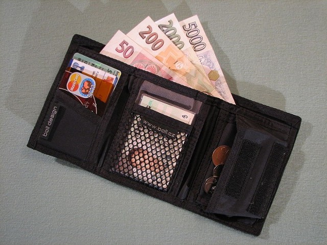 Źródło: http://commons.wikimedia.org/wiki/File:Czech_Wallet.jpg?uselang=pl