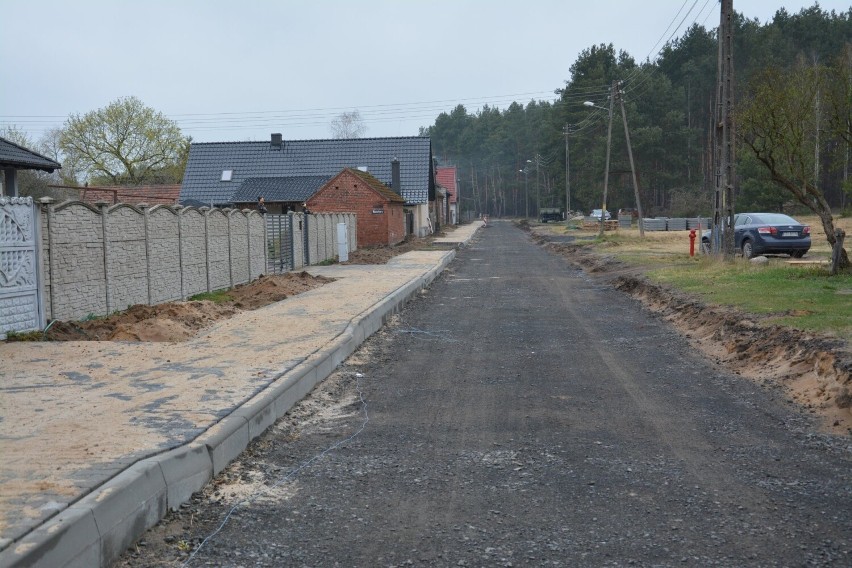 Rozbudowa drogi w Brodach w gminie Sulechów