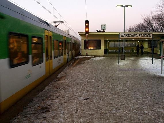 Stacja PKP Warszawa Stadion (obecnie)