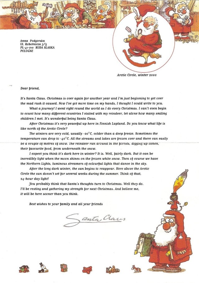 List od św. Mikołaja