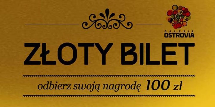 Festiwal słodyczy i konkurs "Złoty bilet" w Galerii Ostrovia