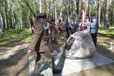 Obchody rocznicy śmierci lotników polskich w Górach Prusinowskich [zdjęcia]