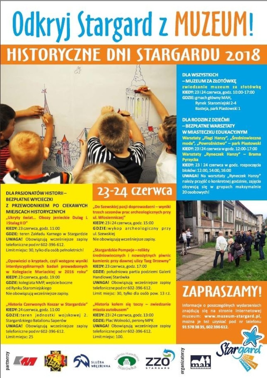 Dni Stargardu 2018 - PROGRAM. Zobacz co, gdzie, kiedy! Pod patronatem GS24.pl