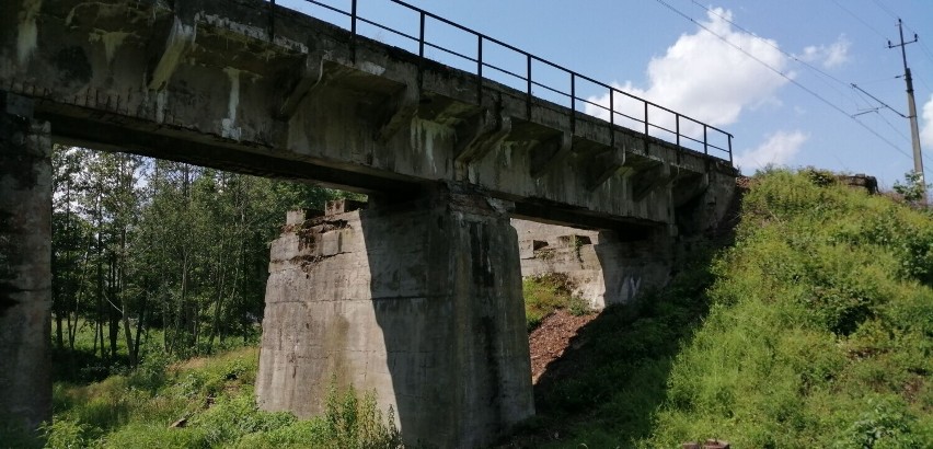 Tak wyglądał stary most w Janinowie