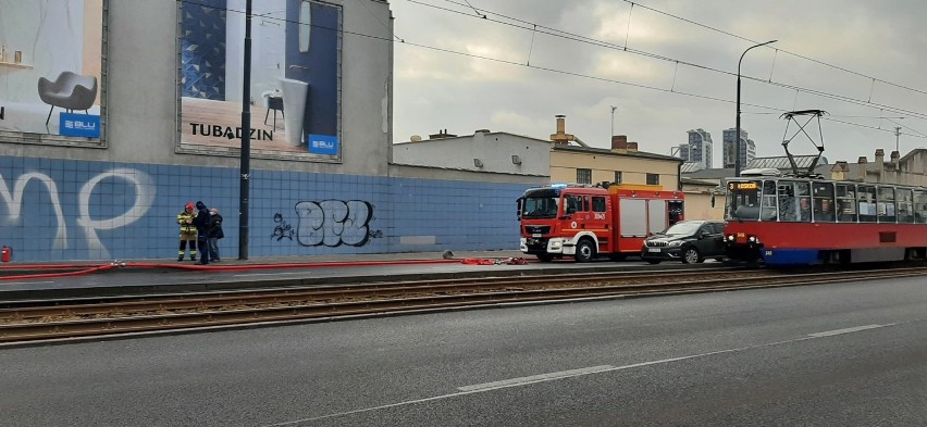 W Bydgoszczy doszło do pożaru autobusu PKS