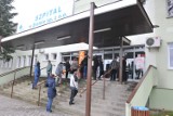Śrem: szpital zamknięty przez fałszywe zgłoszenie o bombie [ZDJĘCIA]