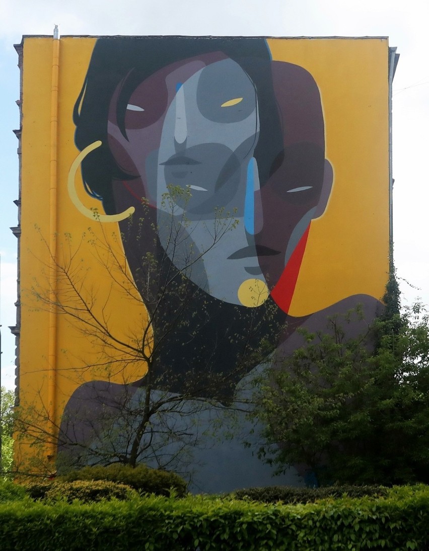 Nowe murale na budynkach na Pomorzanach [ZDJĘCIA] 