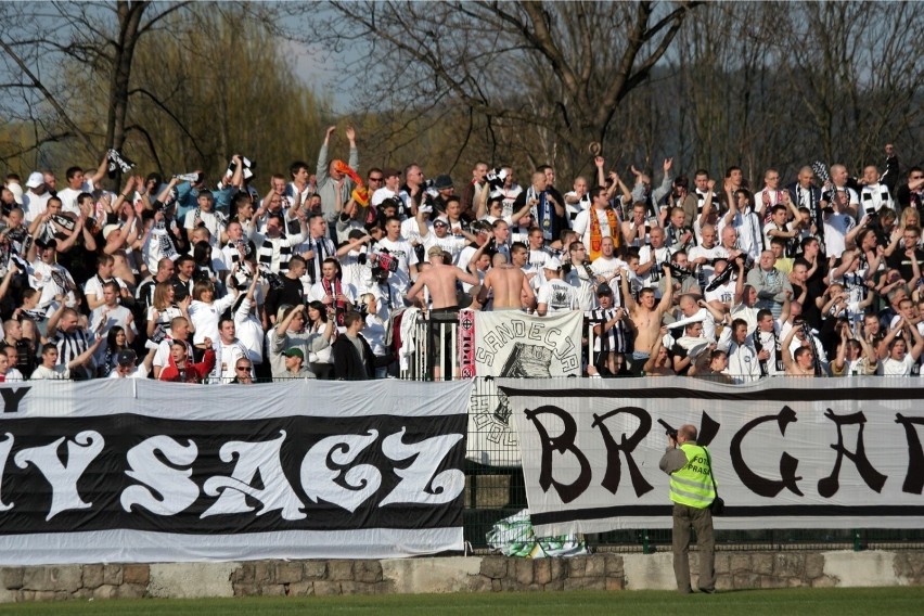 Sandecja - Górnik Zabrze (3.04.2010 r.)