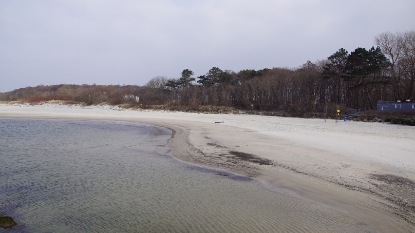 Plaża w Darłówku, 24.03, po godz. 14. Spokój, cisza i czyste powietrze [zdjęcia]