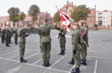 Malbork. Nowi terytorialsi złożyli przysięgę już na sztandar 7 Pomorskiej Brygady Obrony Terytorialnej 