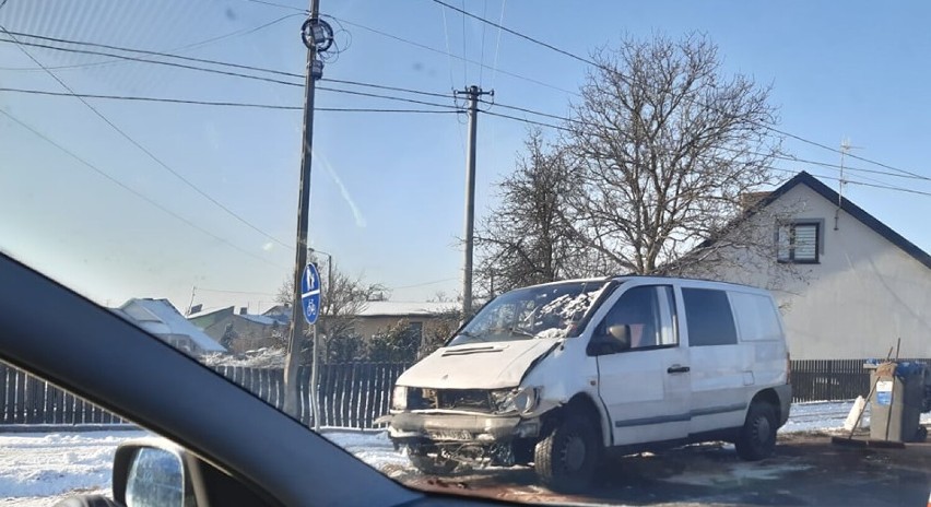 Wypadek w Dąbrowie