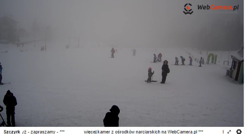 Warunki narciarskie w Beskidach: Śniegu pod dostatkiem. Nic tylko szusować [ZDJĘCIA Z KAMEREK]