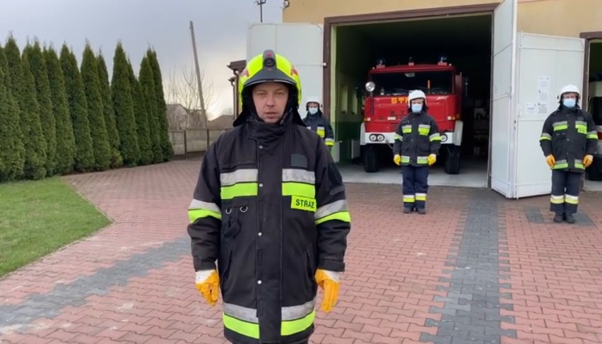 #StrażacyDlaRafała. Strażacy z OSP Wola Blakowa podjęli wyzwanie