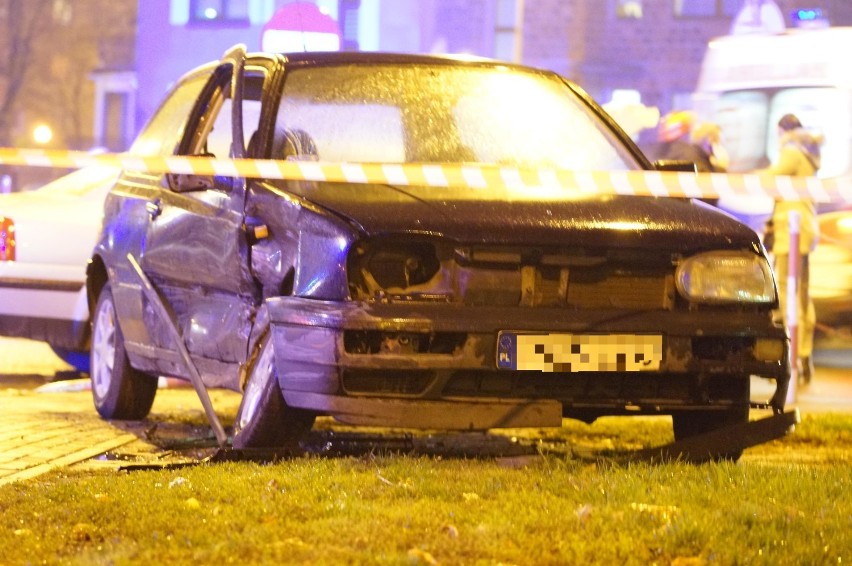 Wypadek na ulicy Pułaskiego w Kaliszu. Sprawczyni straciła prawko [FOTO]
