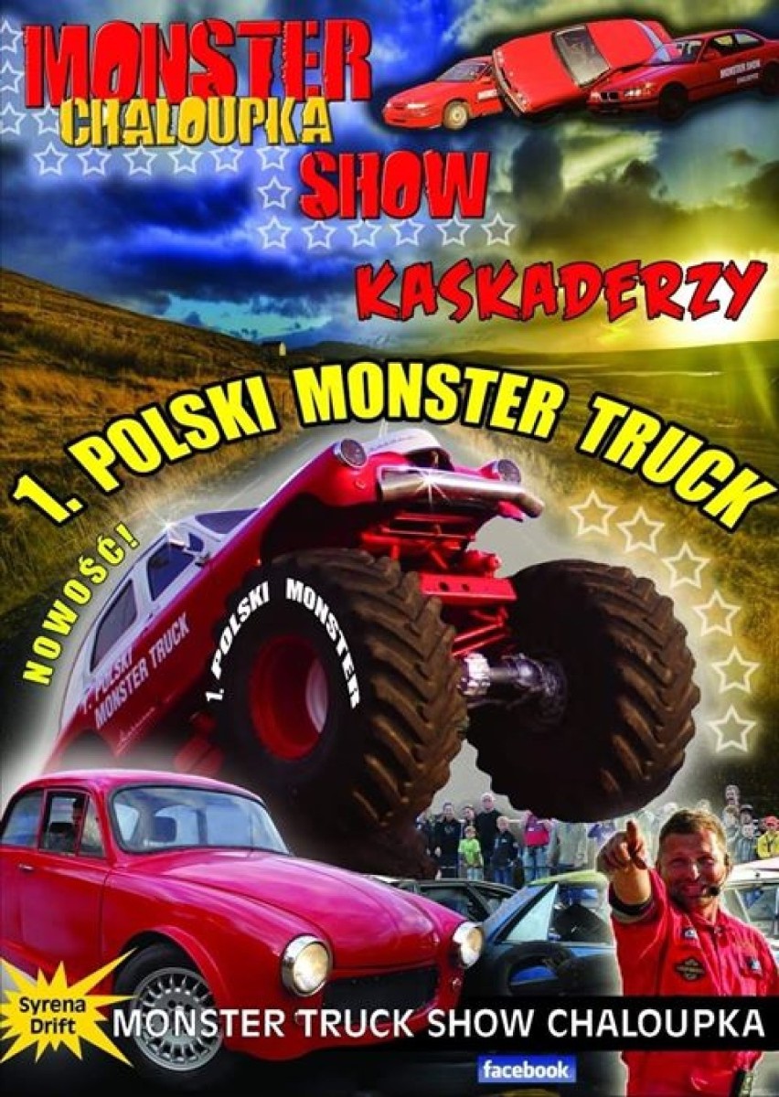 We wtorek w Nowym Tomyślu Monster Truck Show 