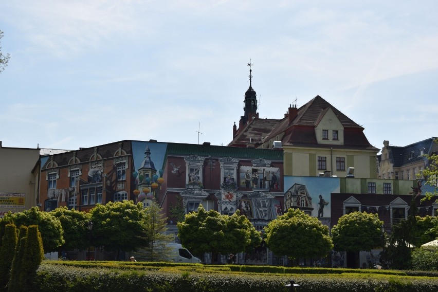 Murale w Słupsku.