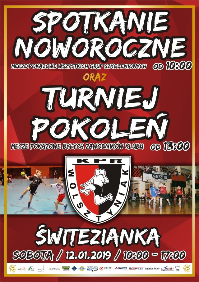 Turniej Pokoleń oraz spotkanie noworoczne Wolsztyniaka Wolsztyn już 12 stycznia