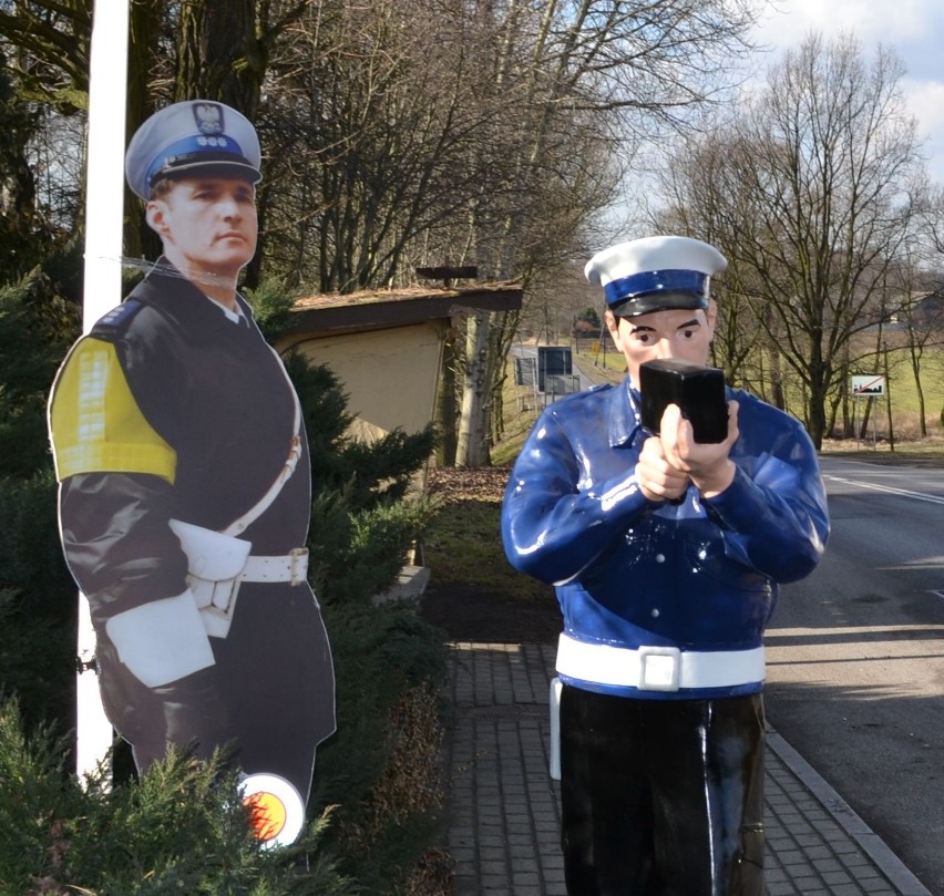 Sztuczny policjant w Pszczynie