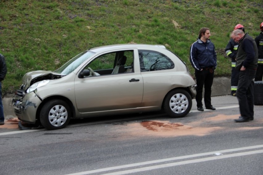 Wypadek na DK 91 w Tczewie. Zderzyło się pięć aut [WIDEO, ZDJĘCIA]