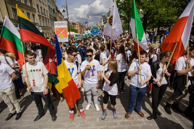 Tomaszowski Eurotom na Paradzie Schumana w Warszawie