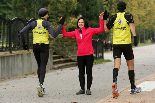 Biegniemy dla Beaty, etap Legnica to 6 km.