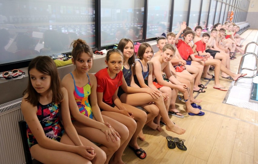 Otwarcie basenu w Szkole Podstawowej nr 5 w Chorzowie. -...