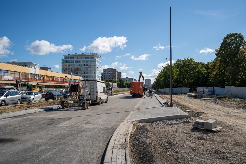 Metro na Targówku. Trwają intensywne prace. ZDM pokazuje postępy przebudowy ul. Kondratowicza