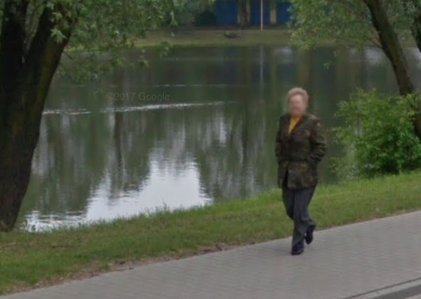Osiedle Zadębie w Skierniewicach w Google Street View