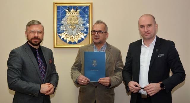 Od lewej: Jarosław Sochacki, Sławomir Gawroński i Piotr Czarnecki