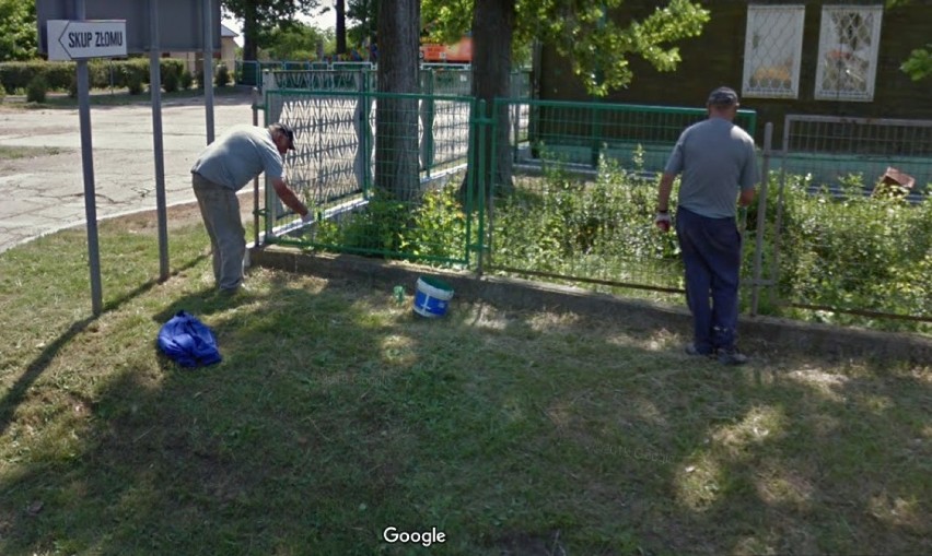 Google Street View w Legnickim Polu