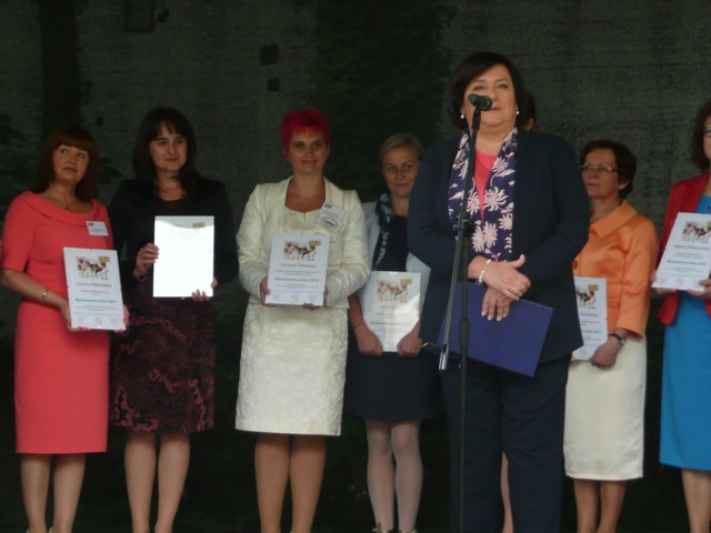 Iwona Siwek, nauczycielka z Annopola, została Wychowawcą Roku 2013.