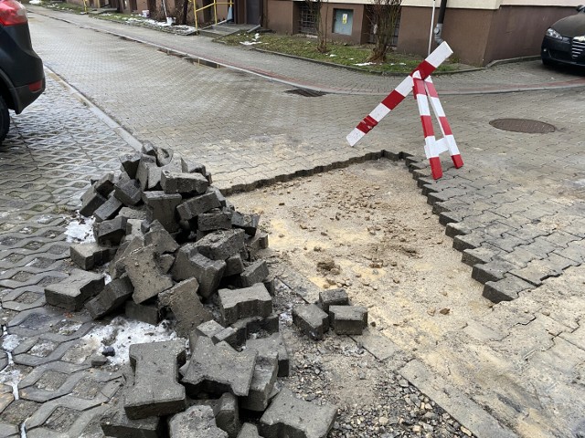 Problem dziury na Nullo w Olkuszu zażegnany