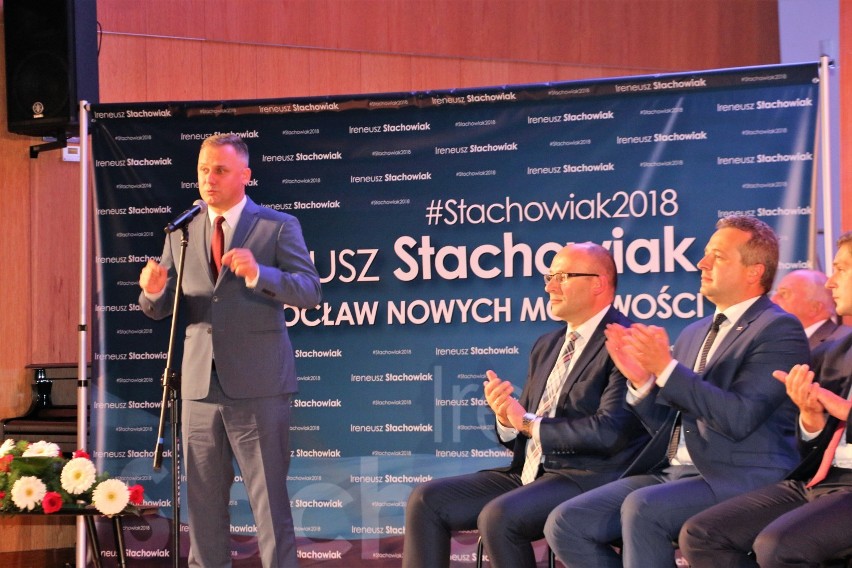 Premier Beata Szydło oficjalnie poparła kandydata na prezydenta Ireneusza Stachowiaka [zdjęcia]