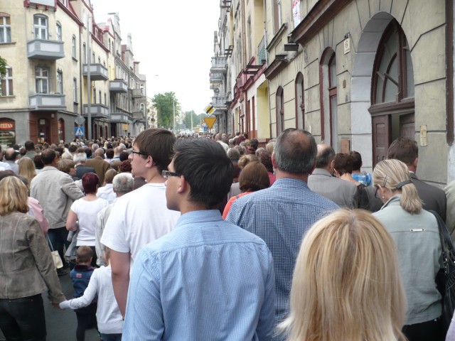 Procesja Bożego Ciała w Parafii Najświętszego Serca Pana Jezusa w Grudziądzu.