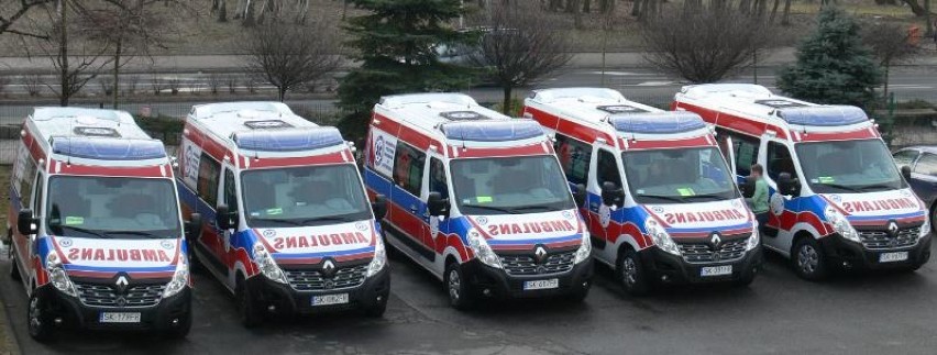 Nowe ambulanse dla Katowic, Gliwic, Pszczyny i Radzionkowa [FOTO]