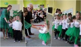 Pasowanie na przedszkolaka w Przedszkolu Samorządowym w Sędziszowej, było radośnie i całkowicie na zielono