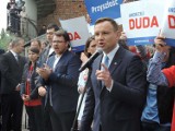 Andrzej Duda przyjechał do Kruszwicy [zdjęcia, wideo]