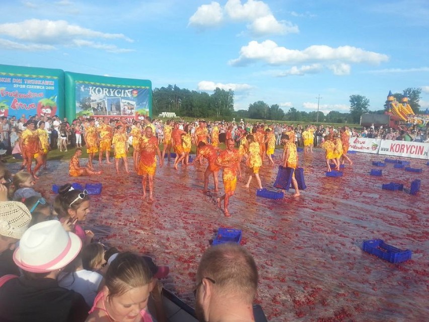 Podczas Ogólnopolskich Dni Truskawki odbyła się m.in. bitwa...