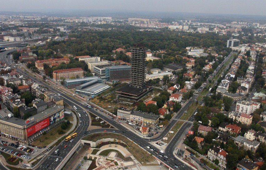 "Szkieletor" z pokładu śmigłowca, październik 2011 rok.