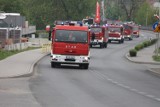 Parada pojazdów strażackich po gminie Koźmin Wielkopolski [ZDJĘCIA]