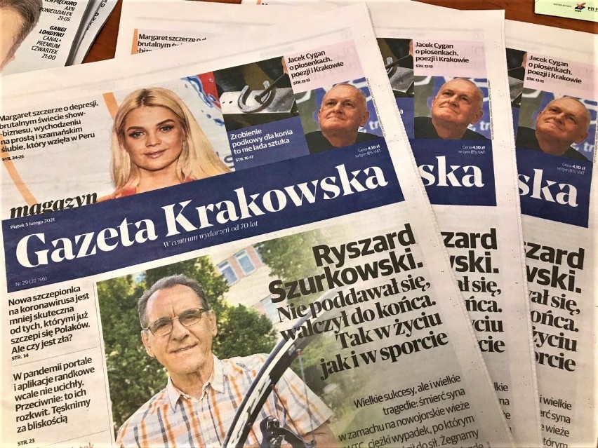 W 2020 roku Gazetę Krakowską cytowano 1233 razy