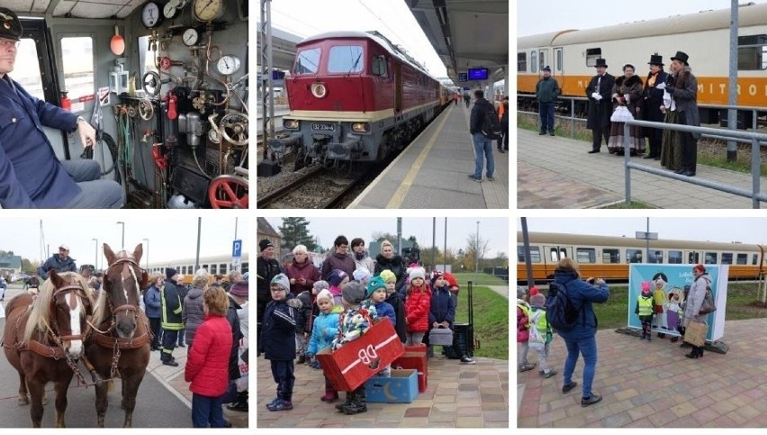 Uczniowie pojechali zabytkowym pociągiem do Niemiec, a tam impreza w Tantow [DUŻO ZDJĘĆ]