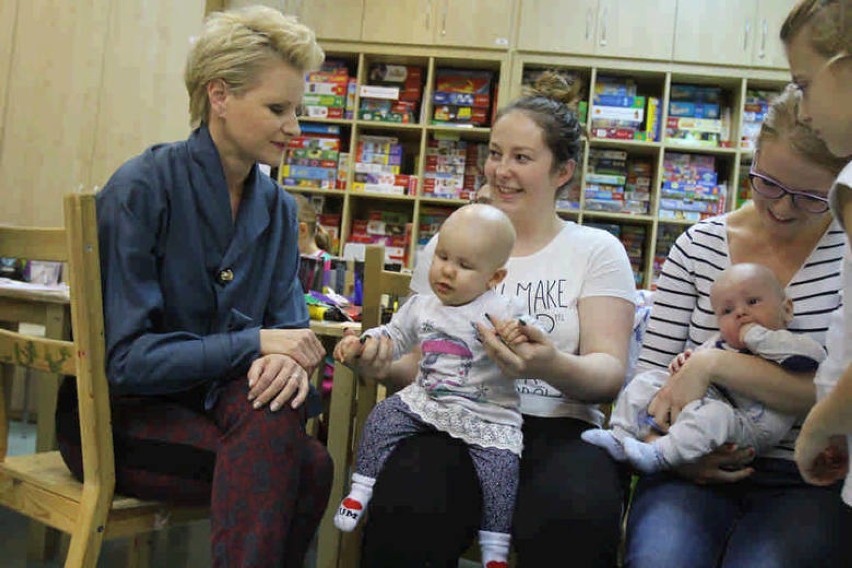 Małgorzata Kożuchowska odwiedziła małą Zosię z Kłobucka i inne dzieci