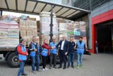 Żukowo. Francuzi przekazali dary dla uchodźców z Ukrainy