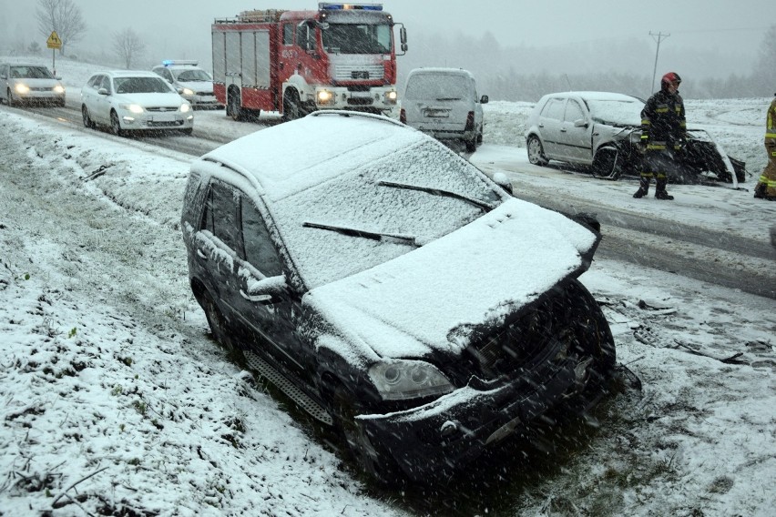 W naszym regionie znacznie pogorszyły się warunki jazdy....