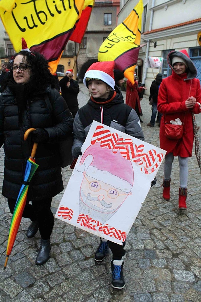 Przez Lublin przeszła Parada Mikołajów [ZDJĘCIA]