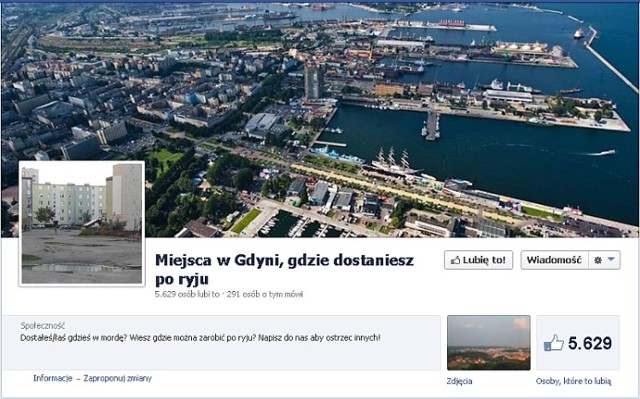 W Gdańsku i w Gdyni internauci ostrzegają się jakich miejsc najlepiej unikać