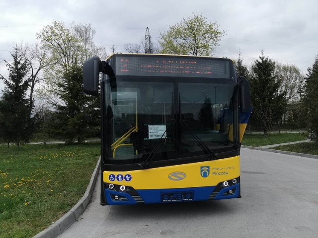 Nowe autobusy marki Solaris, które zakupiła gmina Pińczów.