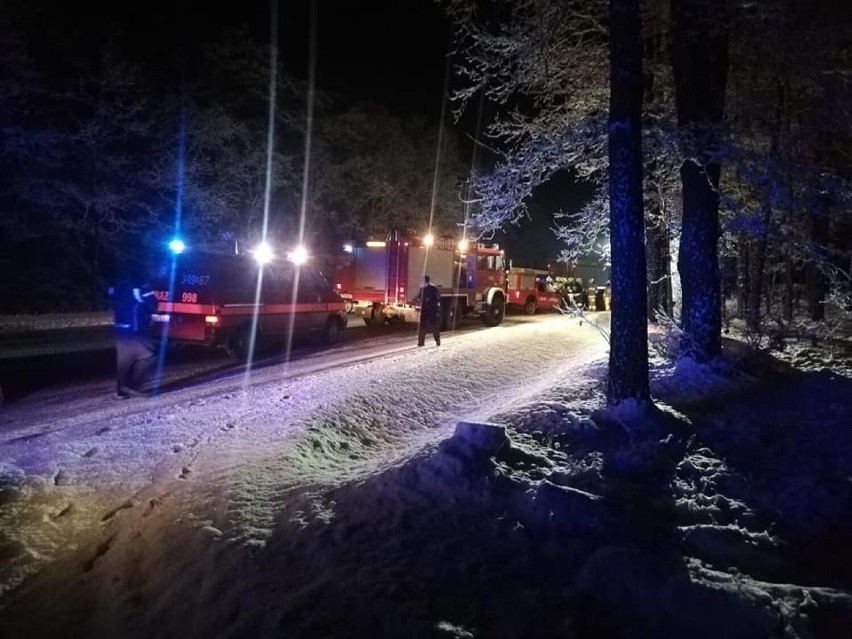 Do zdarzenia doszło dzisiaj w nocy o godzinie 4:51 w gm....